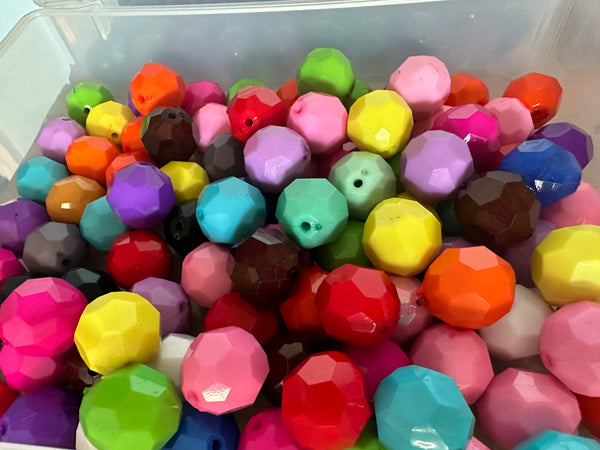 20mm Rainbow Bead Mix