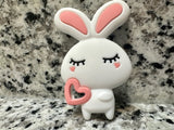 White Bunny Teether