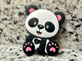 Pink Panda Teether