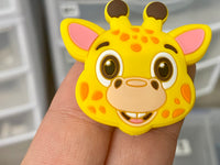 Giraffe Silicone Focal Bead